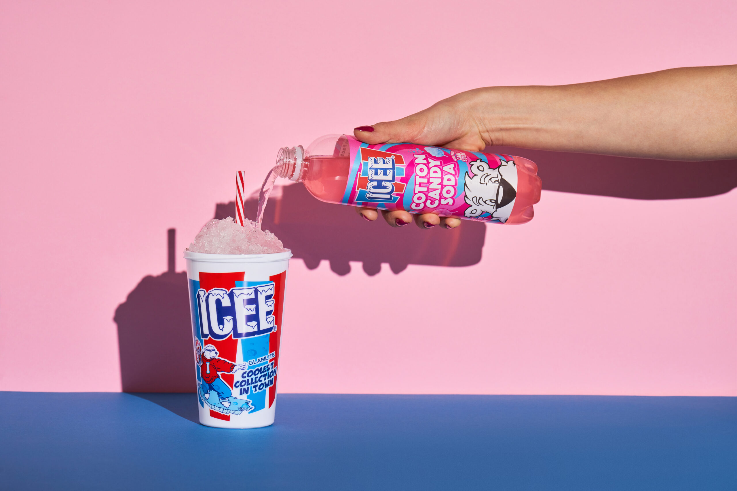 icee drink pour 3