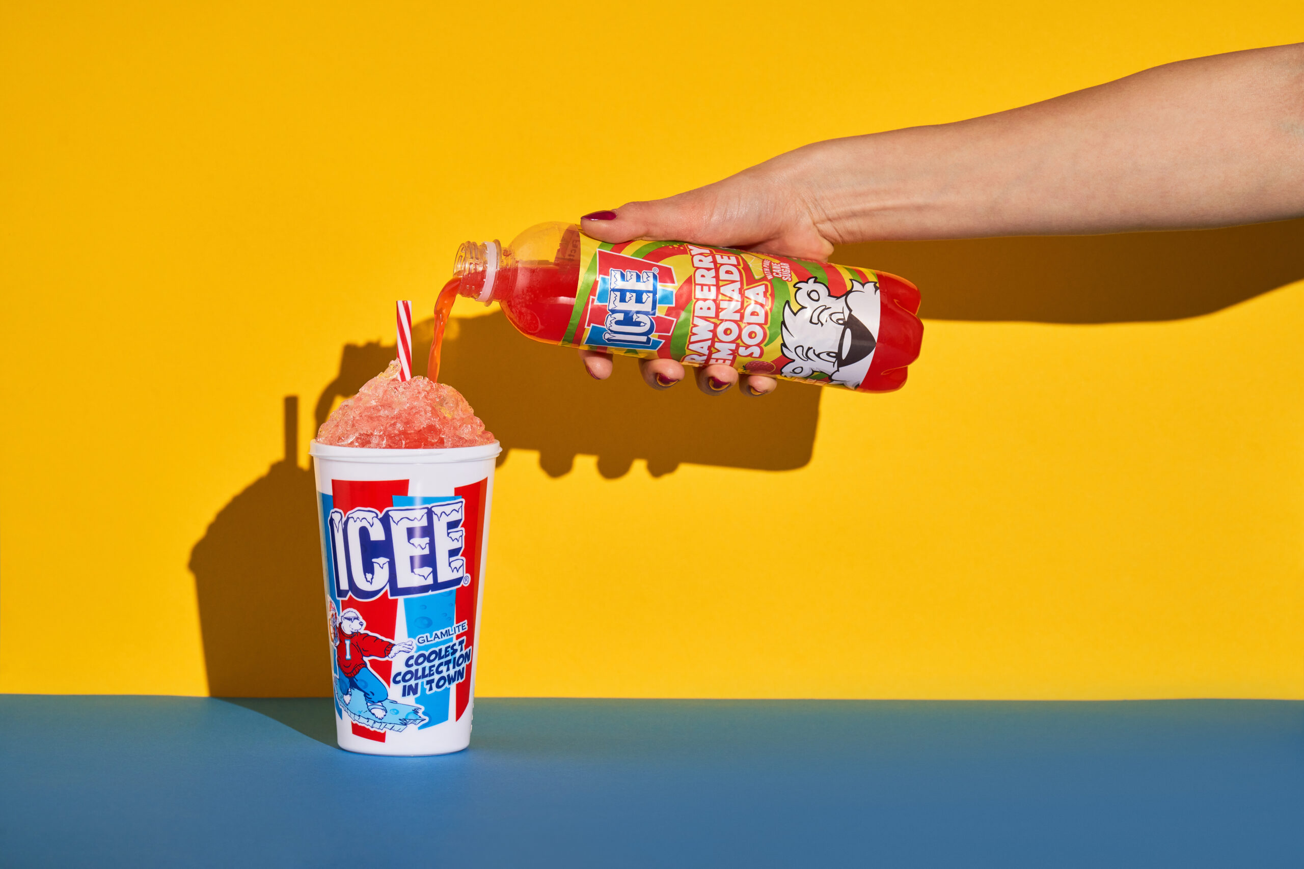 icee drink pour 4